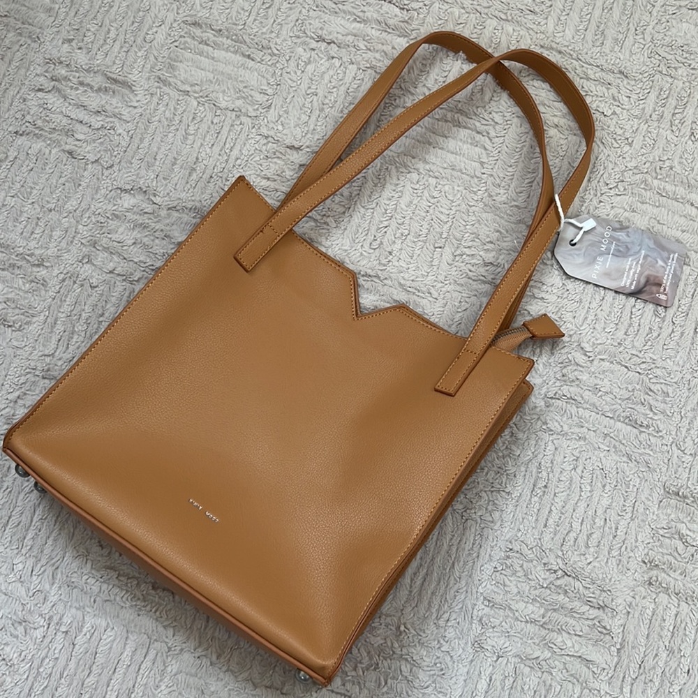 Pixie Mood Alicia mini tote bag in Honey, new condition with tags